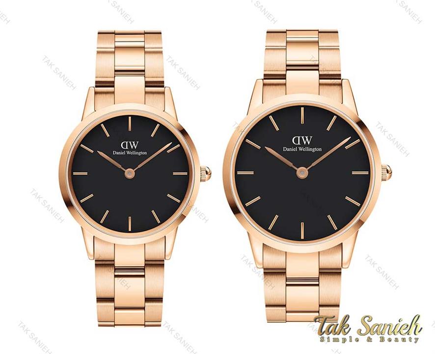 ساعت مچی دنیل ولینگتون رزگلد ست Daniel-3644-S